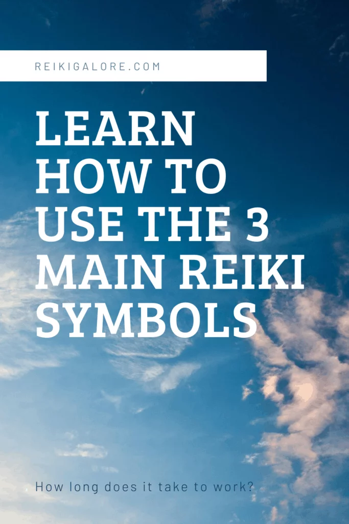 Learn How to Use The 3 Main Reiki Symbols