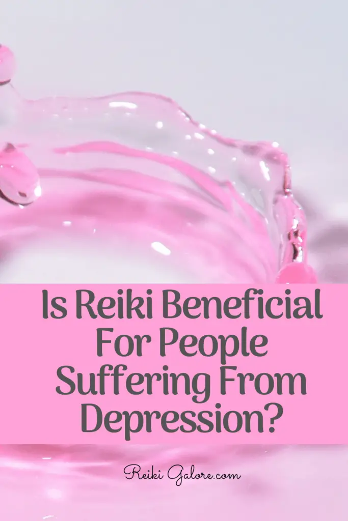 Is reiki beneficial for people suffering from depression?