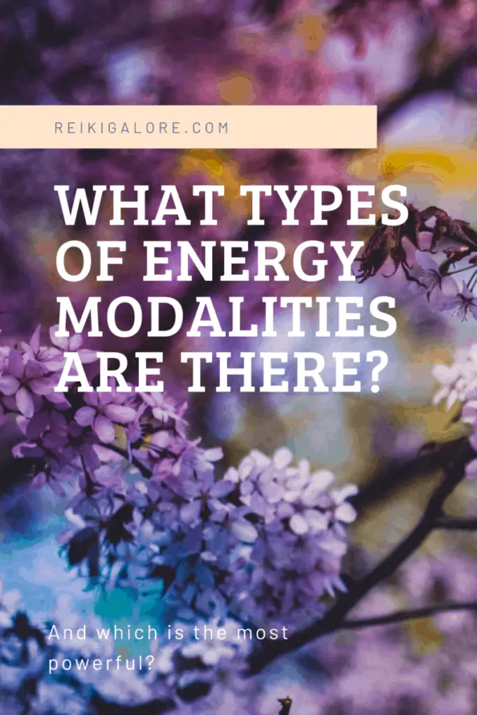 types of energy modalities