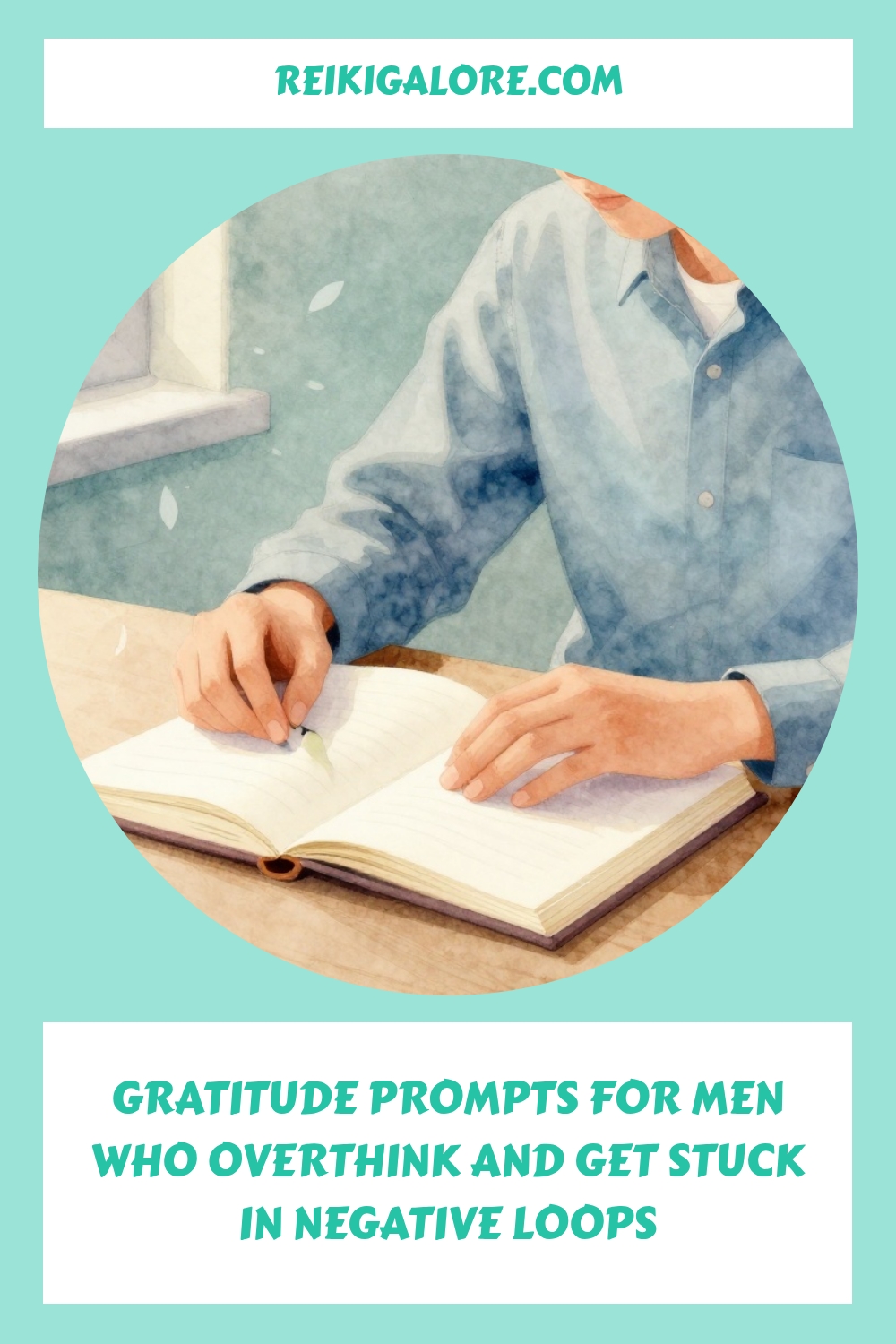 Gratitude Prompts for Men Who Overthink and Get Stuck in Negative Loops 1